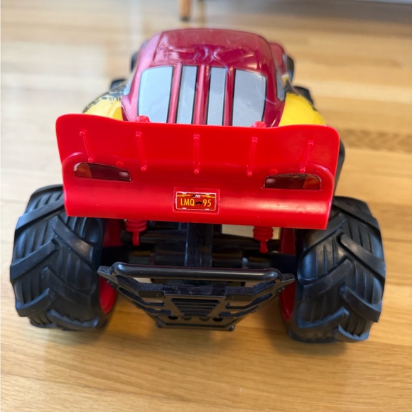 Disney Pixar Cars XRS Rocket Racing Lightning McQueen RC Monster Truck CAR ONLY - Picture 3 of 7
